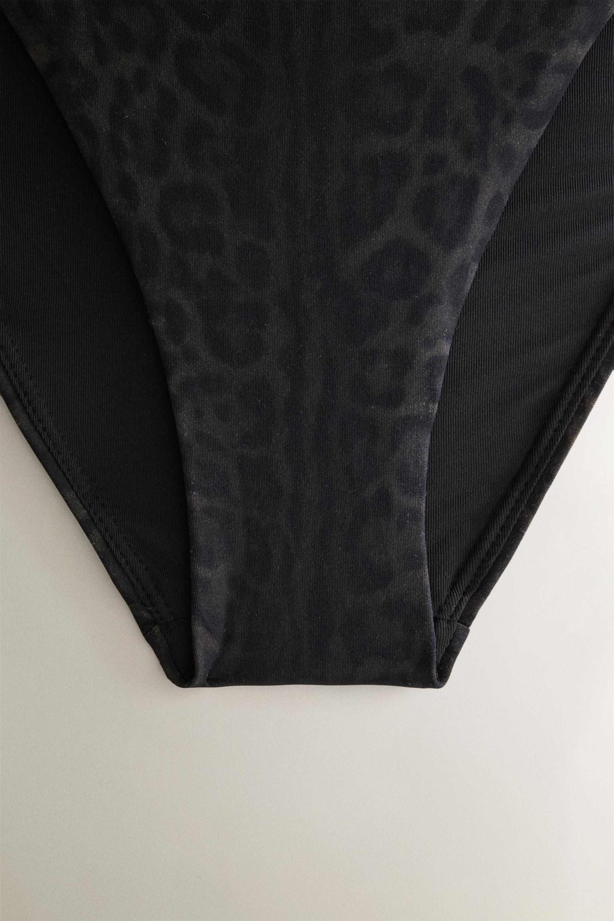 CULOTTE DE BIKINI PLAGE IMPRIMÉ ANIMAL
